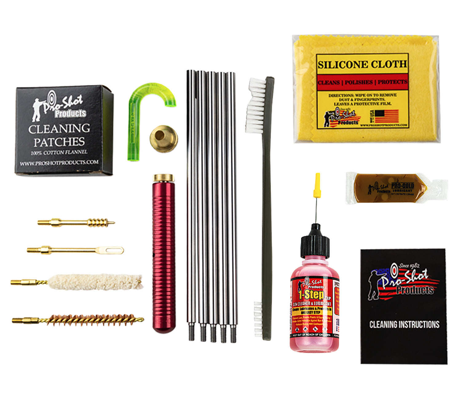 Pro-Shot R30KIT Classic Box Kit .30/ 7.62mm Cal Rifle/Yellow Plastic Case
