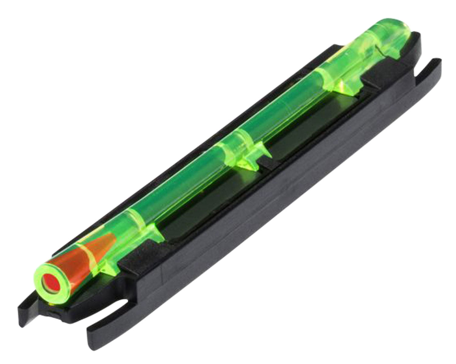 HiViz M400 M-Series Magnetic Front Sight  Black | Green with Red Center Fiber Optic Front Sight