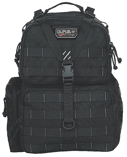 GPS Bags T1612BPB Tactical Range  Black 1000D Nylon Teflon Coating 3 Handguns