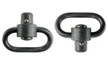GrovTec US Inc GTSW288 Heavy Duty  1.25" Push Button Black Manganese Phosphate Steel