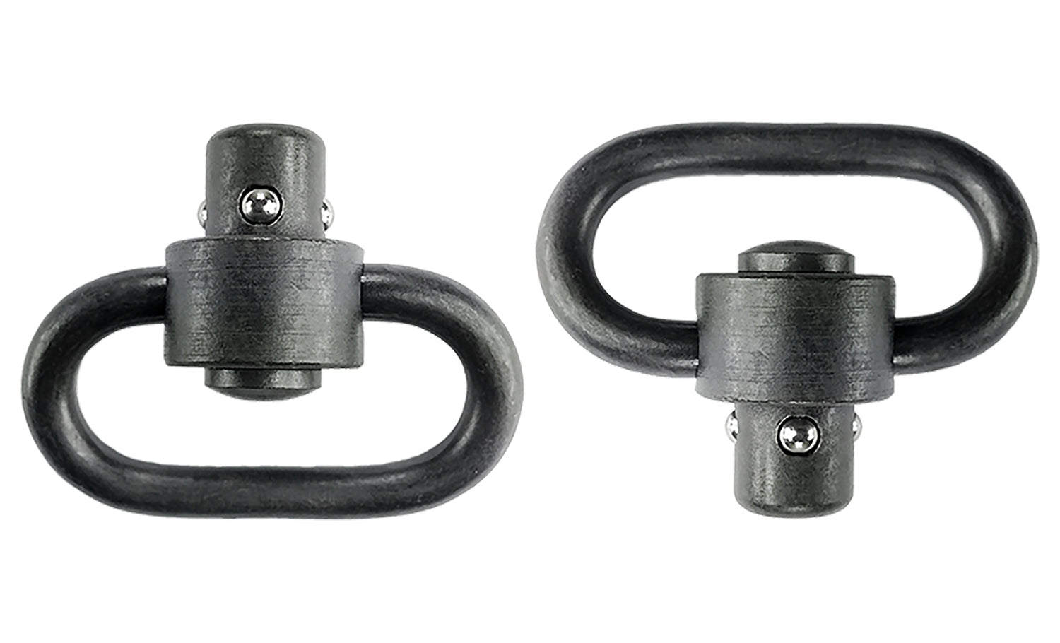 GrovTec US Inc GTSW288 Heavy Duty  1.25" Push Button Black Manganese Phosphate Steel