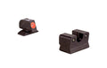 Trijicon 600619 HD Night Sights  Green/Tritium Orange Outline Front Sight-Green Tritium Black Outline Rear Sight Beretta