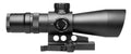 NcStar STP3942GV2 Mark III Tactical Gen 2 Black Hardcoat Anodized 3-9x 42mm Dual (Blue/Green) Illuminated P4 Sniper Reti