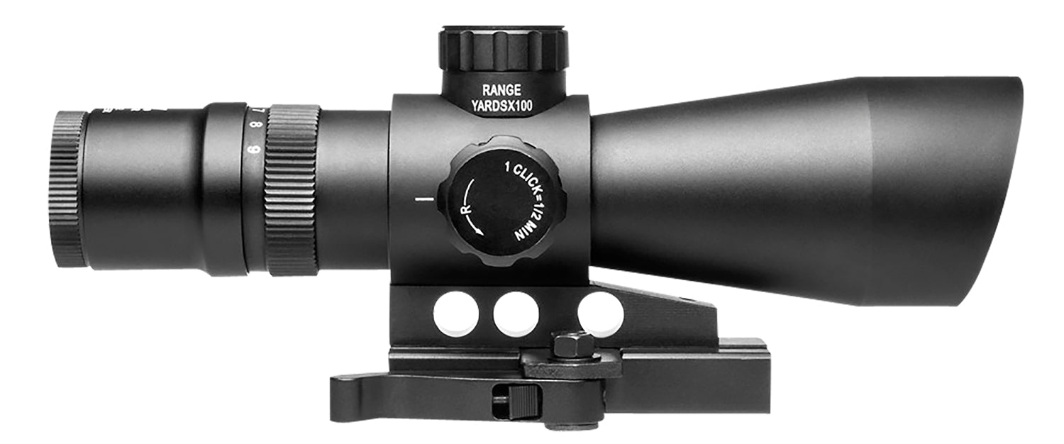 NcStar STP3942GV2 Mark III Tactical Gen 2 Black Hardcoat Anodized 3-9x 42mm Dual (Blue/Green) Illuminated P4 Sniper Reti