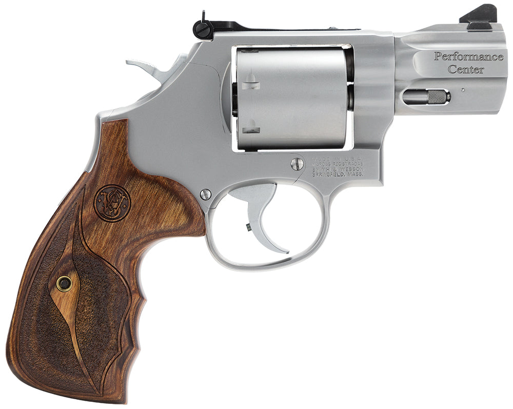 Smith & Wesson 170346 Performance Center Model 686 38 S&W Spl +P, 357 Mag 7rd 2.50" Stainless Steel Barrel, Unfluted Cyl