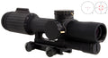 Trijicon 1600001 VCOG  Black Hardcoat Anodized 1-6x 24mm LED Red Segmented Circle w/Crosshair 223 77gr Reticle