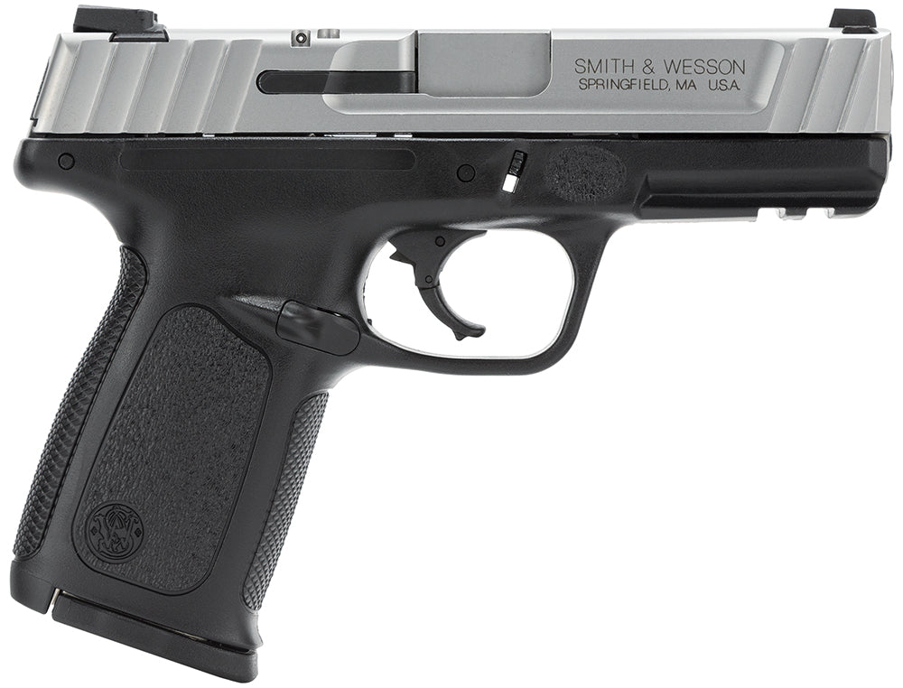 Smith & Wesson 123403 SD40 VE *CA Compliant Compact Frame 40 S&W 10+1, 4" Stainless Steel Barrel, Satin Serrated Stainle