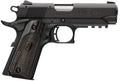 Browning 051817490 1911 Black Label Compact Frame 22 LR 10+1, 3.63" Stainless Steel Barrel, Matte Black Serrated Slide &