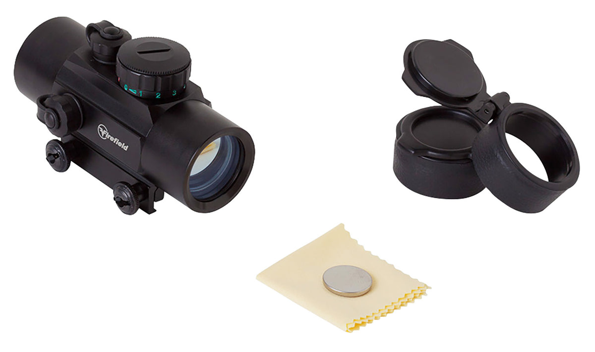 Firefield FF26008 Agility  Matte Black 1x 30 mm 1 MOA/5 MOA  Red/Green Dot Multi Reticle
