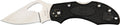 Spyderco BY10PBK2 Byrd Robin 2 Lightweight 2.43" Folding Drop Point Plain 8Cr13MoV SS Blade Black Bi-Directional Texturi