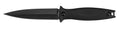 Kershaw 4007 Secret Agent  4.40" Fixed Spear Point Plain Black Oxide 8Cr13MoV SS Blade Black Glass-Filled Nylon Handle I