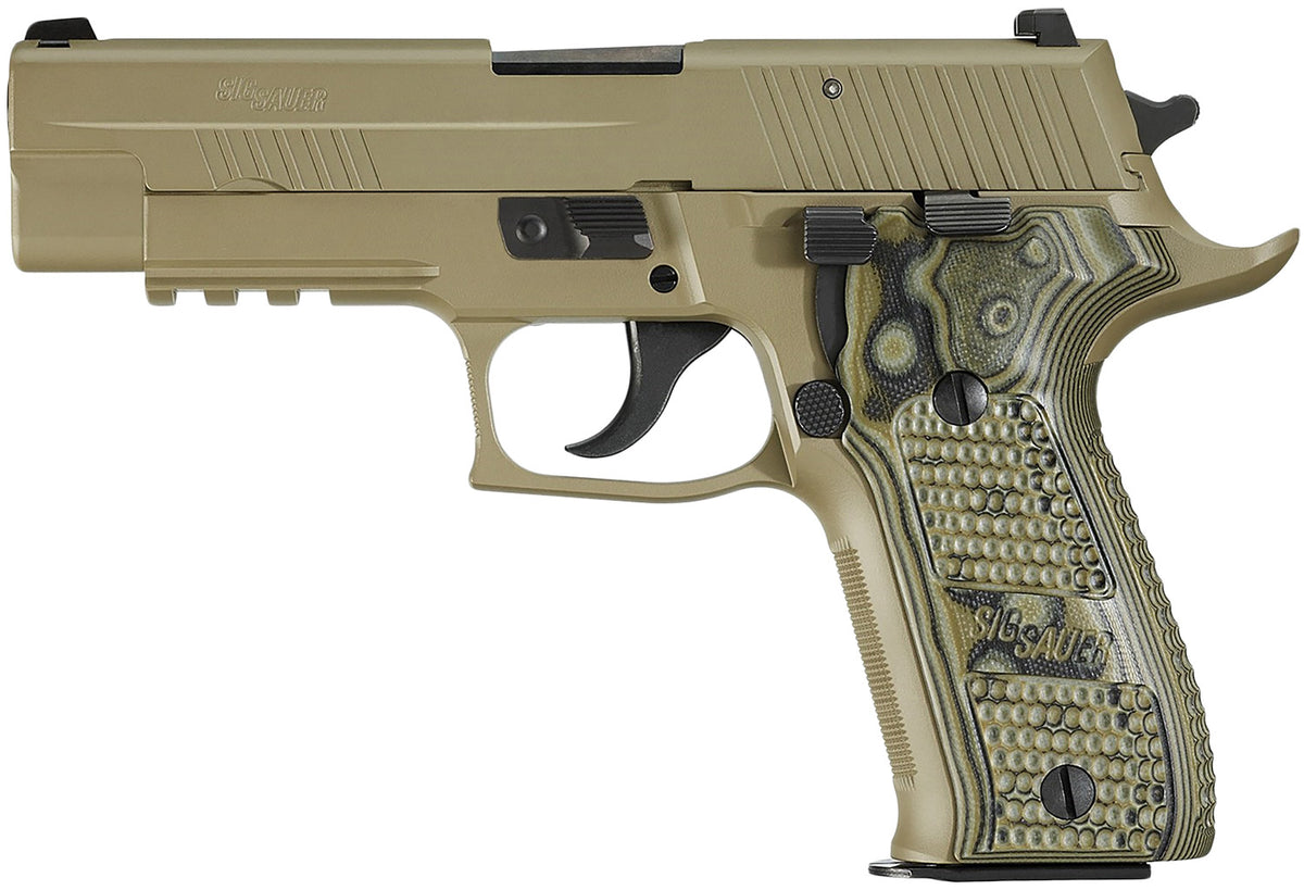 Sig Sauer 226R9SCPNCA P226 Scorpion *CA Compliant 9mm Luger 4.40" 10+1 Flat Dark Earth Flat Dark Earth Hogue Extreme G10