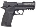 Smith & Wesson 108390 M&P 22  Compact Frame 22 LR 10+1, 3.60" Black Steel Barrel, Black Hard Coat Anodized Serrated Slid