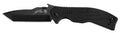 Kershaw 6044TBLK CQC 8K 3.50" Folding American Tanto Plain Black Oxide 8Cr14MoV SS Blade Black G10 Handle Includes Pocke