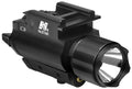 NcStar AQPFLSG Flashlight & Green Laser  Black Anodized 200 Lumens White Cree LED