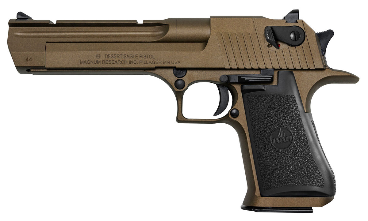 Magnum Research DE44CABB Desert Eagle Mark XIX *CA Compliant 44 Rem Mag 6" 8+1 Burnt Bronze Cerakote Carbon Steel Frame 