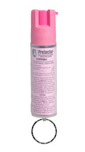 Sabre SRPNBCPKR02 Dog Spray  Capsaicin Range 12 ft 0.75 oz Pink Includes Key Ring