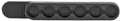DeSantis Gunhide T11BAZZZ0 Swift Strip  made of Polymer with Black Finish for 38 Special, 357 Mag S&W J Frame Holds up t