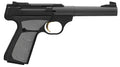 Browning 051498490 Buck Mark Camper 22 LR 10+1 5.50" Tapered Bull Barrel, Matte Black Serrated Steel Slide & Aluminum Fr