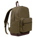 Rothco Vintage Canvas Teardrop Backpack With Leather Accents