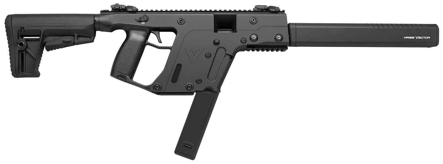 Kriss USA KV10CBL20 Vector CRB G2 10mm Auto 33+1 16" Black Chrome Moly Barrel, Black Polymer Receiver, Black Synthetic 6