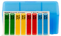 MTM Case-Gard RS5024 Case-Gard R-50 Multi-Caliber Clear Blue Polypropylene 50rd