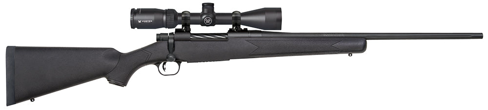 Mossberg 27935 Patriot  Bolt 30-06 Springfield 5+1 22" Black Synthetic Stock Blued Right Hand Vortex Crossfire II 3-9x40