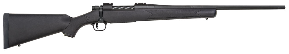 Mossberg 27877 Patriot  Full Size 25-06 Rem 5+1 22" Matte Blued Fluted Barrel, Drilled & Tapped Matte Blued Stainless St