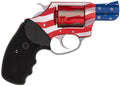 Charter Arms 23872 Undercover The Old Glory Small 38 Special, 5 Shot 2" American Flag Stainless Steel Barrel & Cylinder,