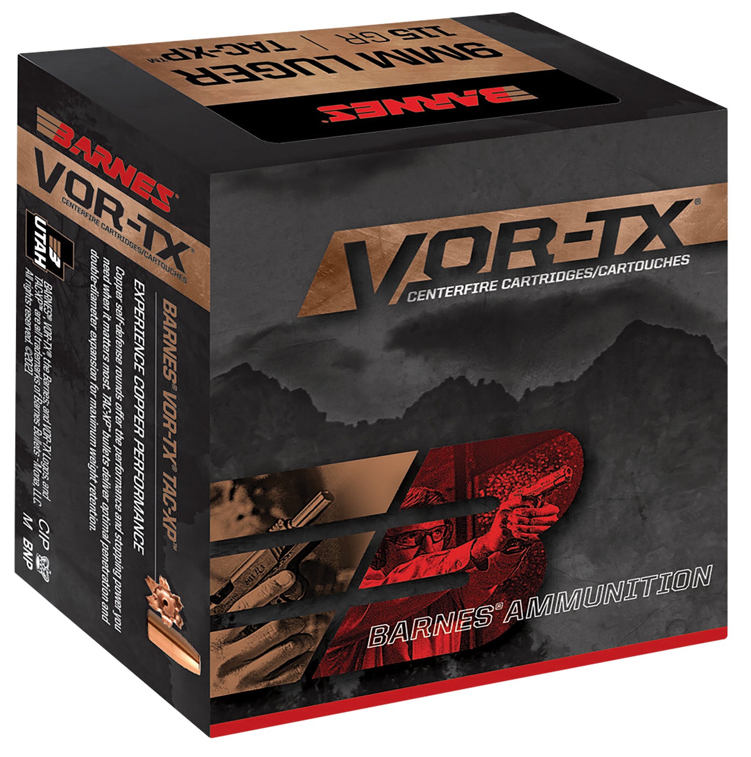 Barnes Bullets 31180 VOR-TX Handgun 10mmAuto 155gr Barnes 20 Per Box/10 Case