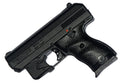 Hi-Point 916LLTGM C9  9mm Luger 8+1 3.50" Black Steel Barrel, Black Powder Coated Serrated Steel Slide, Black Polymer Fr
