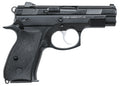 CZ-USA 91194 75D PCR Compact Frame 9mm Luger 14+1 3.75" Black Steel Barrel, Black Steel Serrated Slide, Black Polycoat A