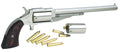 North American Arms 18606C Earl Hogleg *CA Compliant 22 LR/22 Mag 5 Shot 6" Satin Steel Barrel & Frame/Stainless Cylinde