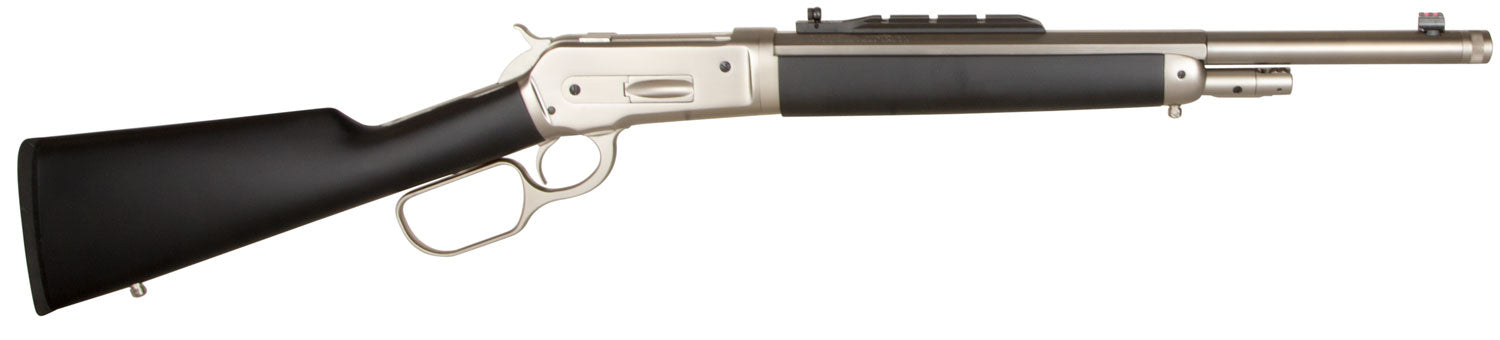Taylors & Company 220090 1886 Ridge Runner Take Down 45-70 Gov Caliber with 4+1 Capacity, 18.50" Barrel, Matte Chrome Me