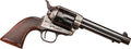 Taylors & Company 556202DE Short Stroke Smoke Wagon  45 Colt (LC) 6rd 5.50" Blued Cylinder & Barrel Color Case Hardened 