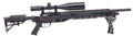Benjamin BTAP22SX Tactical Armada  PCP 22 Pellet 10+1 Shot Black Black Receiver Black M4 Telescopic Stock Scope 4-16x50m