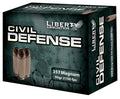 Liberty Ammunition LACD357030 Civil Defense  357Mag 50gr Lead Free Fragmenting Hollow Point 20 Per Box/50 Case