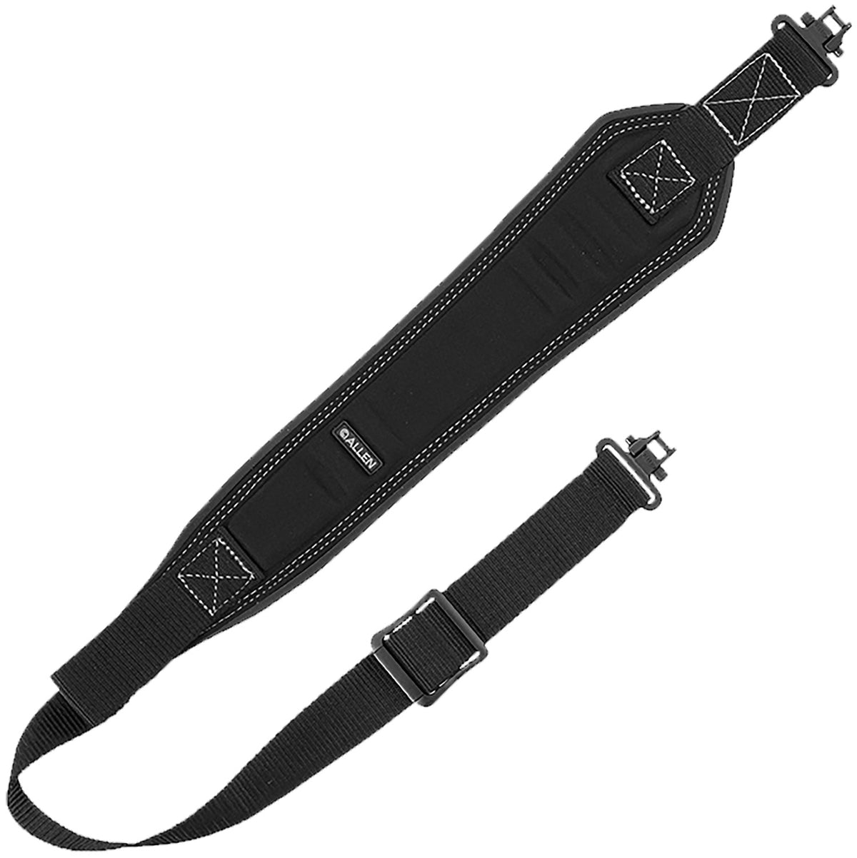Allen 8342 Glen Eagle  Black Heavy-Duty Webbing with BakTrak Adjustable Rifle