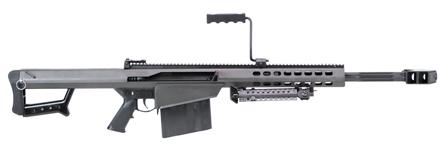 Barrett 13318 M82A1  50 BMG 10+1 20" Chrome-Lined Fluted Barrel, Black Cerakote Steel Receiver, Black Fixed Stock w/Sorb