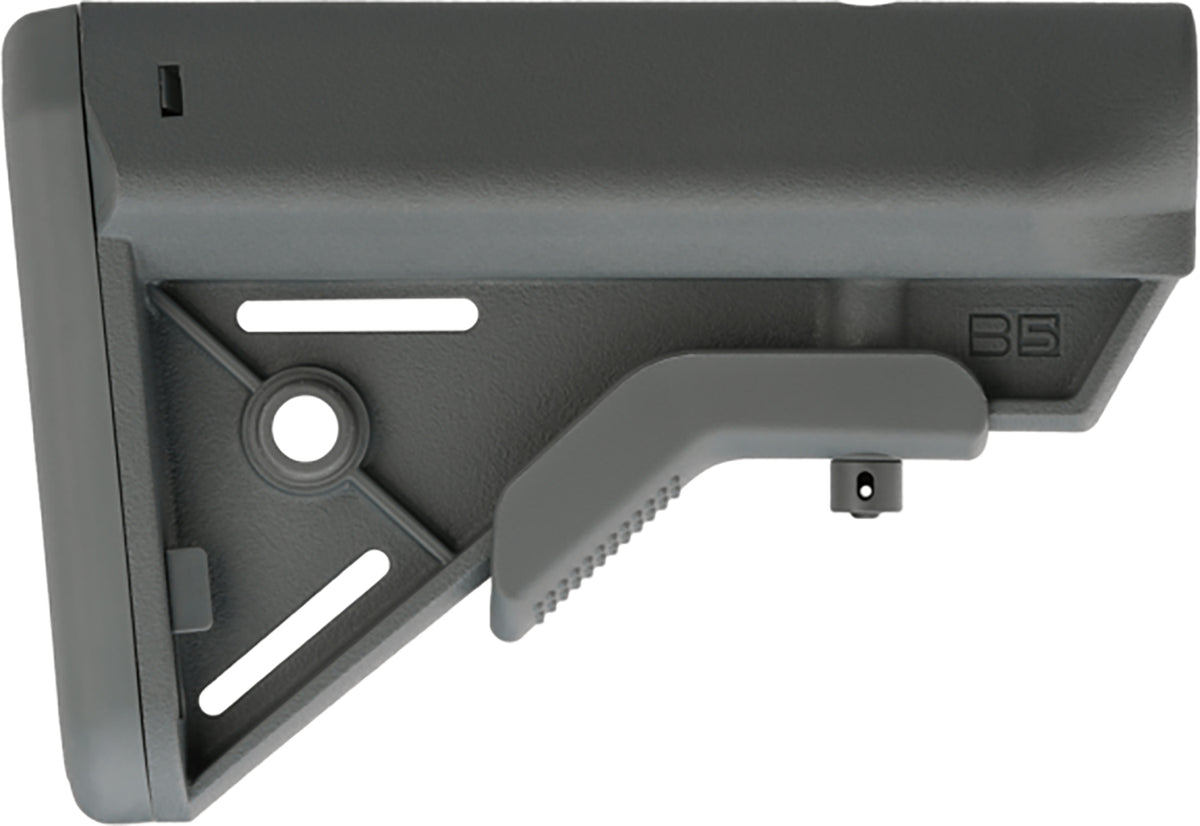 B5 Systems BRV1117 Bravo  Wolf Gray Synthetic for AR-Platform with Mil-Spec Receiver Extension (Tube Not Included)