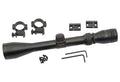 Traditions A1171 Muzzleloader Scope Pack 3-9x 40mm Duplex Reticle Matte Black Includes Medium Rings & 2 Piece Base