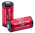 SureFire SF6BC 123A Batteries  Red/Black 3.0 Volts 1,500 mAh (6) Single Pack Clamshell