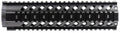 Aim Sports MT061 AR Handguard  10" Mid-Length Style Made of Aluminum with Black Anodized Finish & Quad Rail