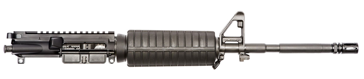 Spikes STU5025M4S Complete Upper  5.56x45mm NATO 16" Black Phosphate Barrel, 7075-T6 Aluminum Black Receiver, M4 Double 