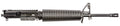 Spikes STU5435MLS Complete Upper  5.56x45mm NATO 16" Black Phosphate/Midlength Barrel, 7075-T6 Aluminum Black Receiver, 