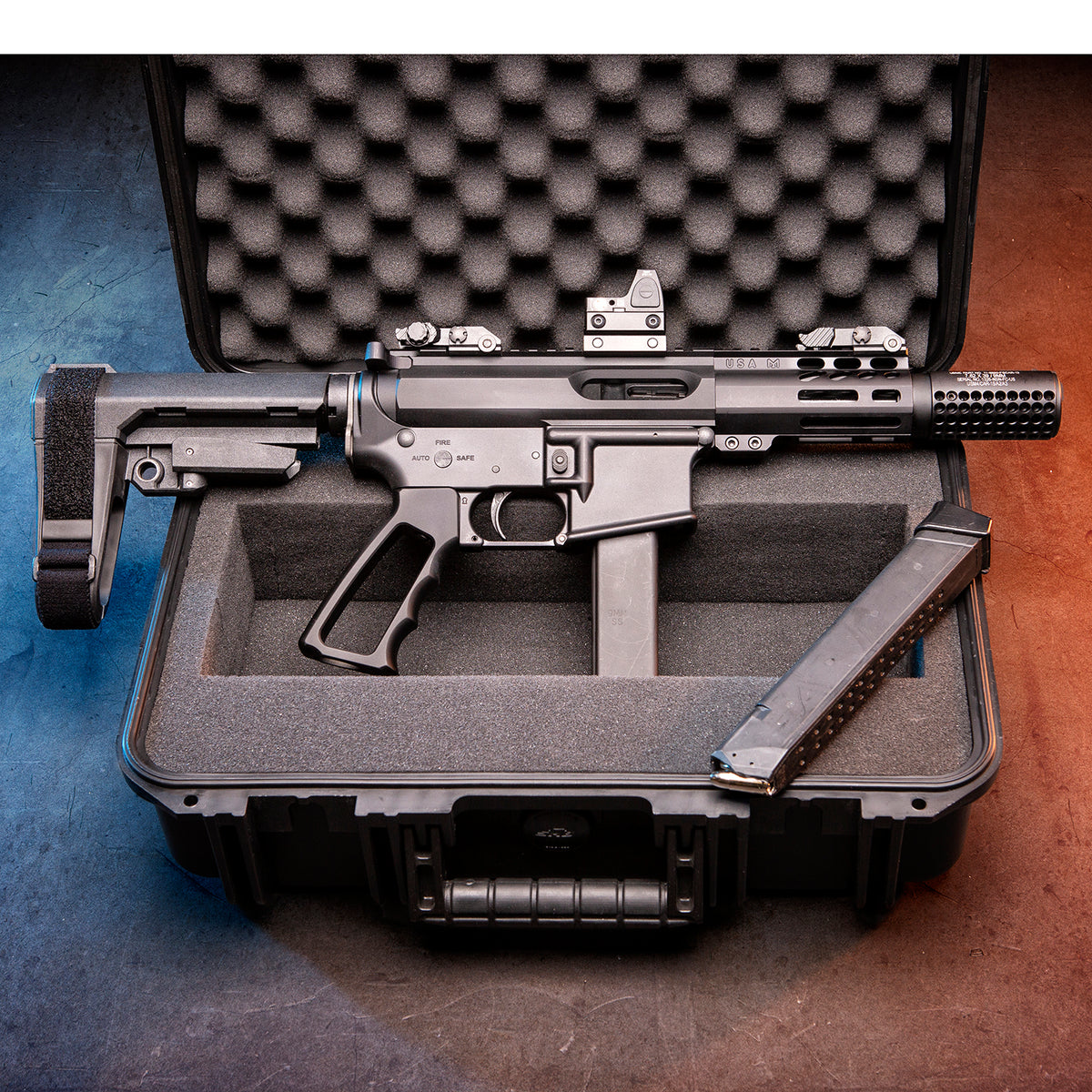 Ultralight Series Skeletonized Aluminum Pistol Grip (Gen 2)