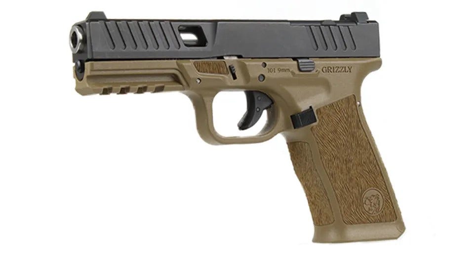 BC-101 BCA Grizzly Bronze Frame, Window Cut 9mm Handgun, 9mm 416R SS Barrel, 1:16 Twist, 17+1 Capacity
