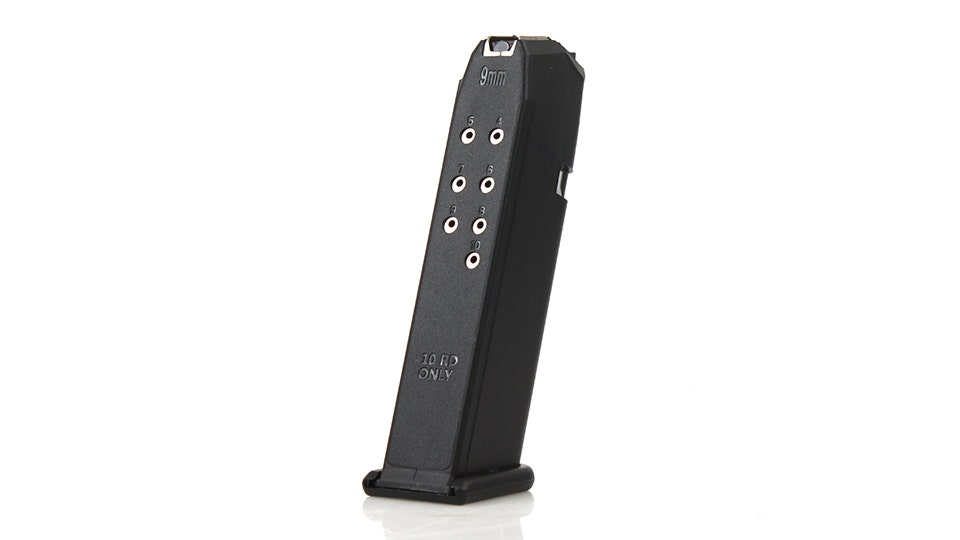 KCI 9mm 10-Round Polymer Magazine for Glock 17 Handguns