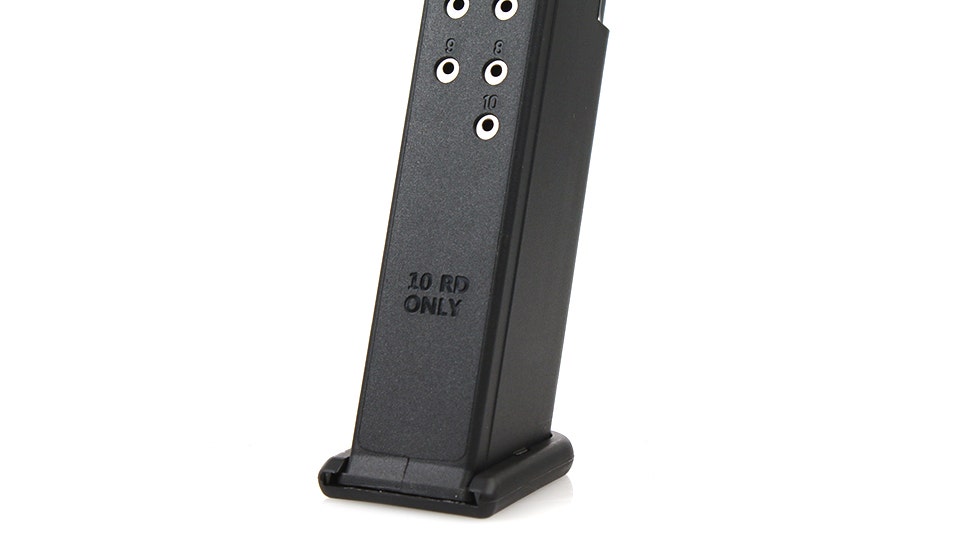 KCI 9mm 10-Round Polymer Magazine for Glock 17 Handguns