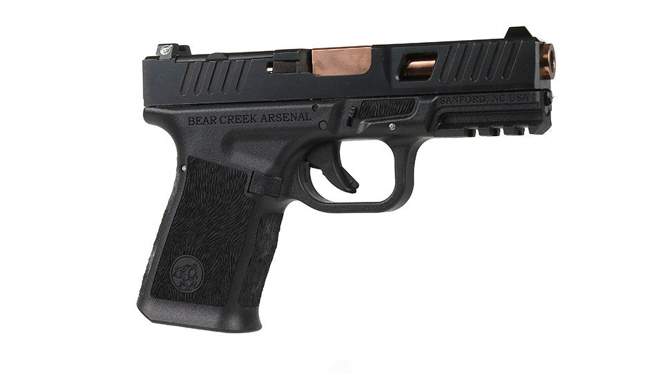 BC-102 BCA Grizzly Compact, Window Cut 9mm Handgun, 9mm Rose Gold Titanium Nitride (TiN) Barrel, 1:16 Twist, 15+1 Capacity
